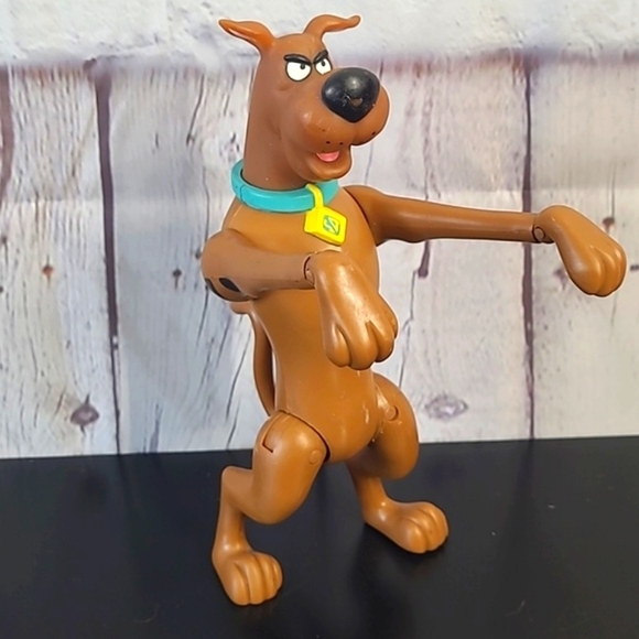 Vintage Y2K Hanna-Barbera Scooby-Doo  Zombie Scooby Poseable Action Figure Toy - Picture 11 of 17